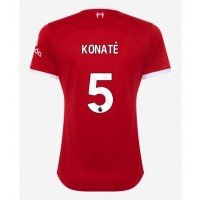 Liverpool Ibrahima Konate #5 Hjemmedrakt Dame 2023-24 Kortermet